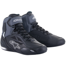 Alpinestars FASTER-3 DRYSTAR Cipő, fekete/ sötétszürke, 2025, mérete 44 motoros csizma