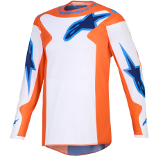 Alpinestars Fluid Grid motokrossz mez narancssárga-kék motocross mez