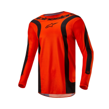 Alpinestars Fluid Lurv 2024 motokrossz mez narancssárga-fekete motocross mez