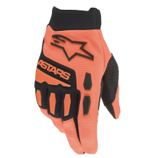 Alpinestars Full Bore 2024 motocross kesztyű narancssárga-fekete motoros kesztyű