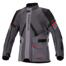 Alpinestars Monteira Drystar XF motoros kabát sötétszürke-fekete-piros motoros kabát