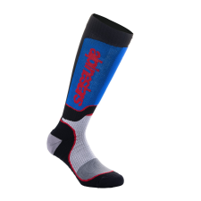 Alpinestars MX Plus 2024 gyerek zokni fekete-piros-kék-szürke gyerek zokni
