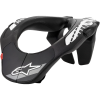 Alpinestars Neck Support Youth gyerek nyakprotektor fekete-fehér