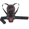 Alpinestars Nucleon KR-1 CELL CE2 gerincprotektor átlátszó-szürke-piros-fekete