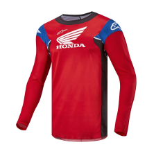 Alpinestars Racer Iconic Honda kollekció 2024 motokrossz mez piros-fekete-kék-fehér motocross mez
