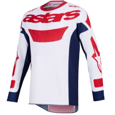 Alpinestars Racer Riway motokrossz mez fehér-kék-piros motocross mez