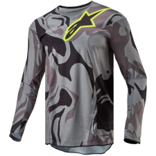 Alpinestars RACER TACTICAL, szürke terepmintás/fluo sárga/fekete, 2024, M motoros kabát