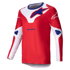 Alpinestars Racer Veil motokrossz mez piros-fehér motocross mez