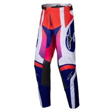 Alpinestars Racer Wurx gyerek motocross nadrág multicolor-fehér motoros nadrág