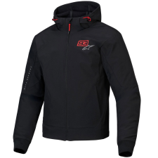 Alpinestars RADIUM TECH HOODIE MM93 motoros kabát fekete-piros-szürke motoros kabát