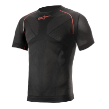 Alpinestars Ride Tech Summer rövid ujjú termo póló fekete-piros férfi póló