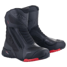 Alpinestars RT-7 DRYSTAR, fekete/piros, 2025, mérete 48 motoros csizma