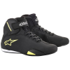 Alpinestars SEKTOR Cipő, fekete/ fluo sárga, 2025, mérete 44