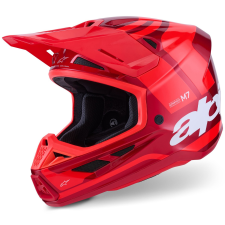 Alpinestars SM7 Core motokrossz bukósisak piros bukósisak
