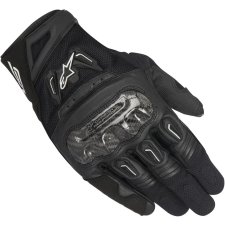 Alpinestars SMX-2 Air Carbon motorkerékpár kesztyű fekete motoros kesztyű