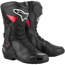 Alpinestars SMX-6 3 DRYSTAR, fekete/piros, 2025, mérete 41 motoros csizma