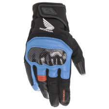 Alpinestars SMX Z Drystar Honda motoros kesztyű világosszürke-fekete-kék-piros motoros kesztyű