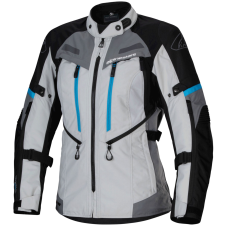 Alpinestars Stella Bogota PRO Drystar női motoros kabát szürke-fekete-kék motoros kabát