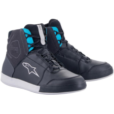 Alpinestars STELLA CHROME DRYSTAR, női, fekete/sötétszürke/kék, 2025, mérete 38 motoros csizma
