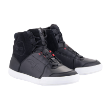 Alpinestars Stella Chrome Drystar női motoros cipő fekete-fehér-rózsaszín motoros csizma