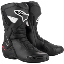 Alpinestars Stella SMX-6 3 női motoros csizma fekete-fehér-rózsaszín motoros csizma