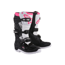 Alpinestars Stella TECH 3 terepmotoros csizma fekete/fehér/rózsaszín 40,5 motoros csizma