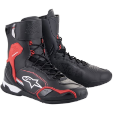 Alpinestars SUPERFASTER Csizma, fekete/ piros/ fehér, 2025, mérete 43 motoros csizma
