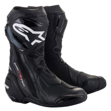 Alpinestars Supertech R Vented motoros csizma fekete motoros csizma
