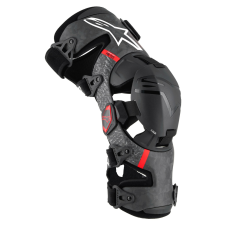 Alpinestars Supertech RK-10 Plasma 2025 térdortézis fekete-piros protektor