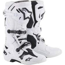 Alpinestars Tech 10 motoros csizma fehér - II. minőség kiárusítás motoros csizma