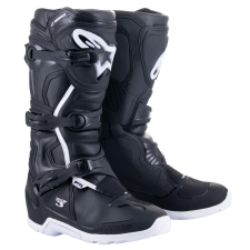 Alpinestars Tech 3 Enduro Waterproof 2024 motoros csizma fekete-fehér motoros csizma