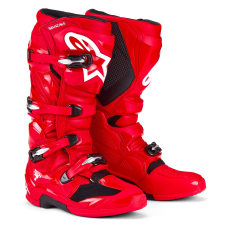 Alpinestars Tech 7 2025 motoros csizma piros motoros csizma