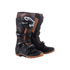Alpinestars Tech 7 Enduro csizma fekete / barna 40,5 motoros csizma