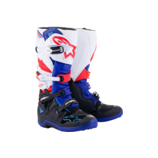 Alpinestars Tech 7 fekete / fehér / piros csizma 47 motoros csizma