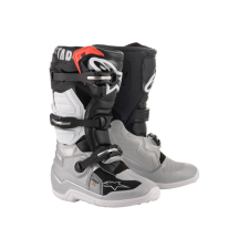 Alpinestars Tech 7S csizma ezüst / fekete / piros 40,5 motoros csizma