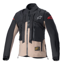 Alpinestars Techdura motoros kabát fekete-barna motoros kabát