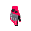Alpinestars Techstar 2025 motokrossz kesztyű fekete-fluo rózsaszín