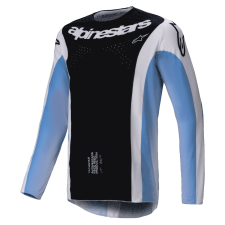 Alpinestars Techstar Melt motokrossz mez fekete-kék motocross mez