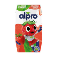 Alpro Alpro szójaital eper 200 ml reform élelmiszer