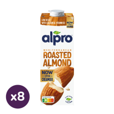 Alpro cukormentes pörkölt mandulaital (8x1 liter) bébiétel