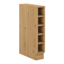 Alsó nyitott szekrény, artisan tölgy, LULA 15D OTW BB bútor