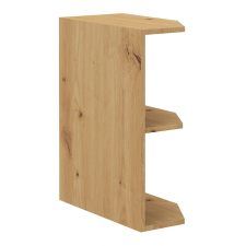  Alsó polcos szekrény, artisan tölgy, LULA 30 D ZAK BB bútor