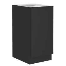  Alsó szekrény, fekete, SIBER 40 D 1F BB bútor