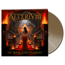  Alterium - Of War And Flames (Gold Vinyl) (Vinyl LP (nagylemez)) heavy metal