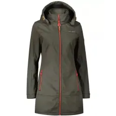 Altisport Női softshell kabát ALTISPORT CIARA KHAKI/PIROS méret: XS
