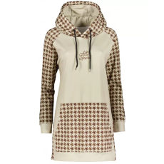 Altisport Prémium női funkcionális hosszabbított pulóver ALTISPORT VOJ/ALW048MI03 BARNA méret: XXXL