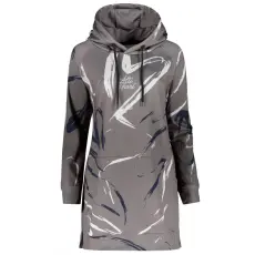 Altisport Prémium női funkcionális hosszabbított pulóver ALTISPORT VOJ/ALW049MI03 SZÜRKE méret: XXXL