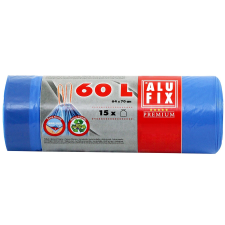 ALUFIX zárószalagos szemeteszsák 60 l / 15 db tisztító- és takarítószer, higiénia