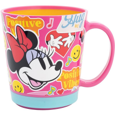 Alum Minnie Mouse Flower Power bögre, biztonságos, 410 ml bögrék, csészék