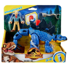 Alum Stegosaurus és Dr. Alan Grant játékszett játékfigura